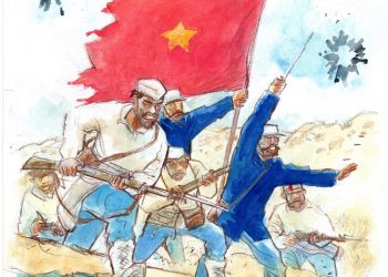 En la frontera de Atacama y Coquimbo, tal como lo hizo Pedro León Gallo, clavaré mi bandera y cantaré sus glorias junto a mis músicos imaginarios