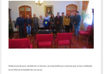 Alcalde de La Serena, conoció Proyecto Arquitectónico del Sitio de Los Loros