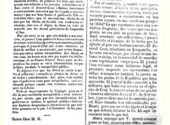 El Diario de los Libres de Copiapó, 26 de diciembre 1851 — 9 de enero de 1852
