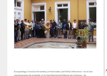 Importantes hallazgos se prospectaron en el Sitio Batalla de Los Loros