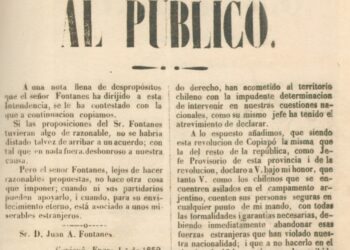 El gobierno de Los Libres de Atacama, a través de los documentos y proclamas (LA REVOLUCIÓN DE LOS LIBRES. Copiapó, 26 de diciembre 1851 — 9 de enero de 1852). Por Arturo Volantines