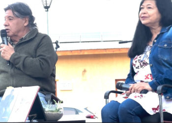 Lectura de SALC, en la Feria del Libro de Canela.